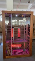 Sauna hybride combiné pour 2 personnes, fourni par l'usine