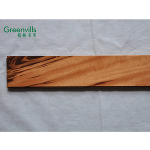 Échantillon gratuit <span class=keywords><strong>Tigerwood</strong></span> Plancher en <span class=keywords><strong>bois</strong></span> massif, couleur naturelle, usine de Guangzhou - Product Image 6