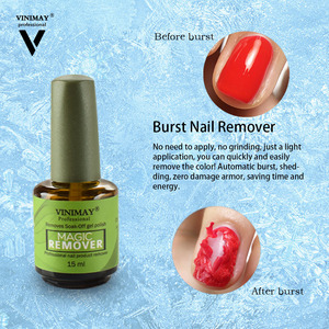 Dissolvant de vernis à ongles en <span class=keywords><strong>gel</strong></span> Vinimay, liquide bleu transparent, dissolvant magique pour vernis à ongles en <span class=keywords><strong>gel</strong></span> 15ml, dissolvant de vernis à ongles en <span class=keywords><strong>gel</strong></span> personnalisé pour salon - Product Image 4