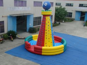 Fábrica <span class=keywords><strong>de</strong></span> China Venta caliente al aire libre Pared <span class=keywords><strong>de</strong></span> <span class=keywords><strong>escalada</strong></span> inflable móvil Torre <span class=keywords><strong>de</strong></span> <span class=keywords><strong>escalada</strong></span> inflable Juegos deportivos inflables para la venta - Product Image 2