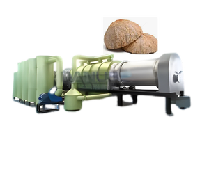 Horno de pirólisis de biomasa para biochar de fábrica, línea de producción de carbón vegetal a partir de piezas de cáscara de coco - Product Image 1