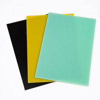 OEM personnalisé 36 "x 48" panneau isolant en fibre de verre en résine époxy FR4 sans halogène matériaux d'application haute tension verts