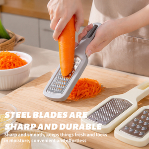 3-in-1 Stainless Steel <b>Vegetable</b> Grater Multi-functional Manual Cheese <b>Shredder</b> Versatile for Kitchen Restaurant - Product Image 2