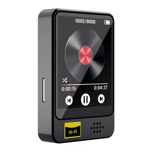 Reproductor de Música HiFi con Radio FM y Altavoz Integrado, Bluetooth 5.2, Lector de Libros Electrónicos, Grabadora de Video, Compatible con Tarjeta TF de 128 GB, Reproductor MP3 Portátil - Product Image 1