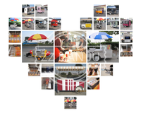 Fournitures pour restaurants, chariots à hot-dogs, kiosques à glaces, camions-restaurant, remorques, cafés, cuisines complètes en acier inoxydable, frites