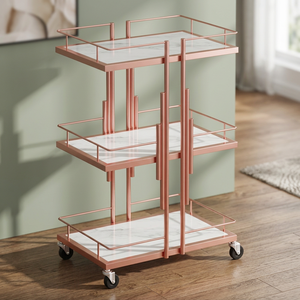 Modern and Stylish Beauty Salon <b>Trolley</b> Nail Art Eyelash Extension and Permanent Makeup <b>Tool</b> Rack Storage Rack Mobile <b>Tool</b> Cart - Product Image 1