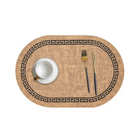 Nappe de table rectangulaire en cuir synthétique PVC, classique, élégante et luxueuse, écologique, personnalisable, couleur personnalisée, livraison rapide