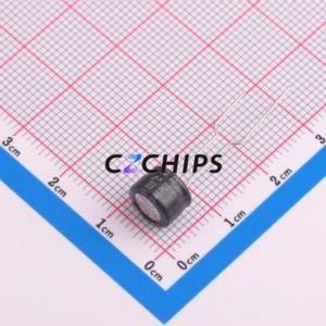 ตัวเก็บประจุอิเล็กโทรไลต์อะลูมิเนียมแบบ Through-Hole รุ่น KF107M025F05T25VH2FG0 ขนาด D8xL5 มม. 100uF 20% 25V 1000 ชั่วโมง-105 ℃ - Product Image 2