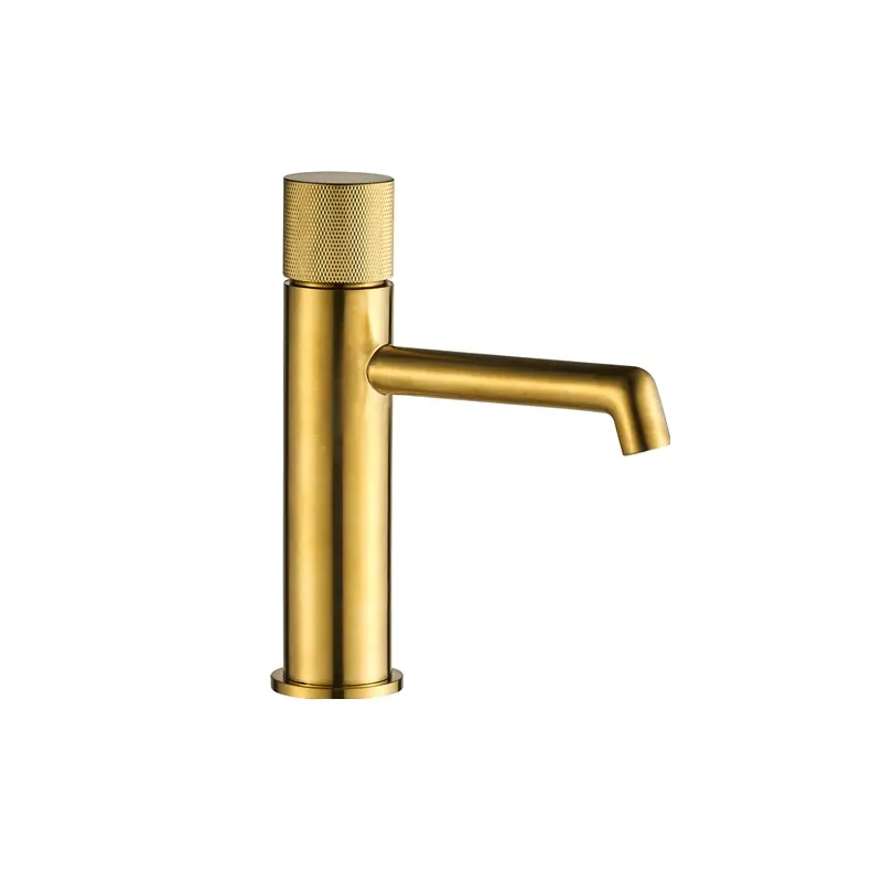 Gold Brass Hot And Cold Water Basin Mixer Basin Faucet Taps Bathroom Faucet