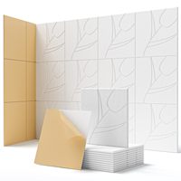 Panneaux acoustiques tulipes modernes Panneaux muraux auto-adhésifs en mousse insonorisée résistants au feu pour studio d'hôtel et décoration intérieure