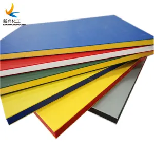 Double color PE plate, hdpe sheet supplier for children playground