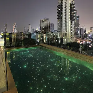 factory free design of swimming pool starry sky waterproof fiber optic light kit