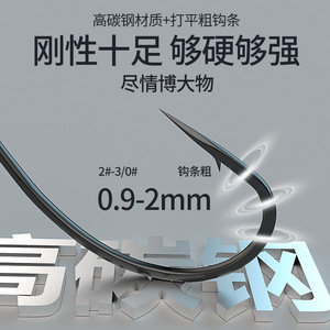 เบ็ดตกปลา Aohu Worm Hook 1 ไซส์ ซุปเปอร์สไลด์ สำหรับเหยื่อนิ่ม ตกปลาแบส - Product Image 3