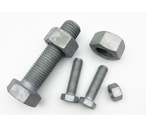 Vis à tête en T et écrous carrés en acier allié galvanisé à chaud, fabricant chinois pour les systèmes de fixation des voies ferrées - Product Image 6