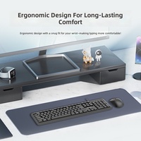 Clavier filaire silencieux ThinkPlus K320, boutons étanches, série professionnelle, ergonomique, USB 3.0, clavier d'ordinateur portable en plastique noir