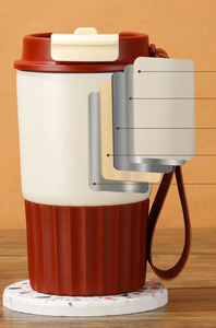 Taza de Café de Acero Inoxidable de 480 ml con Cordón para Llevar, Taza Térmica de Doble Pared, Regalo Promocional Corporativo Personalizado al por Mayor - Product Image 6