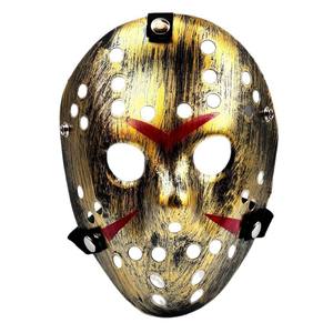 Masque <span class=keywords><strong>d</strong></span>'<span class=keywords><strong>horreur</strong></span> LED lumineux DIY Jason Voorhees en plastique rouge et blanc réutilisable et écologique pour les fournitures de fête <span class=keywords><strong>d</strong></span>'Halloween - Product Image 5