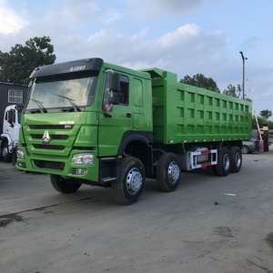 Xe ben Shacman hạng nặng 371HP Sinotruk HOWO đã qua sử dụng, 8x4, 12 bánh, động cơ diesel, giá xuất xưởng, dẫn động bánh xe 8x4 - Product Image 5