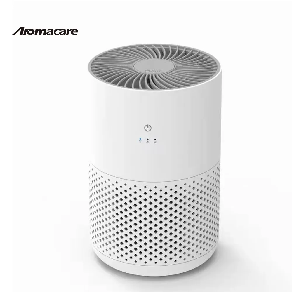 Aromacare Small Room Bedroom Compact Usb Table Desk Air Filter Purifier With Scent