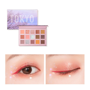 Duoduo DFA100 Bột Mỹ Phẩm Thuần Chay 15 Màu Bảng Phấn Mắt Sắc Tố Cao Dưỡng Ẩm Lỏng Long Lanh - Product Image 5