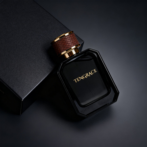 Flacone di profumo artistico da 30 <span class=keywords><strong>ml</strong></span> 50 <span class=keywords><strong>ml</strong></span> contenitore in vetro trasparente da <span class=keywords><strong>100</strong></span> <span class=keywords><strong>ml</strong></span> con pompa a tappo flaconi Spray per collo a crimpare scatola regalo disponibile - Product Image 5