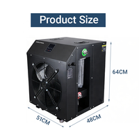 Usine En Gros 1HP Smart Automatique Portable Récupération Du Corps Froid Plongeant Refroidisseur Athlète Thérapie Sportive Pompe Gear Core