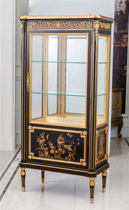 850*460*1740 Bạch Dương + kính + đồng bằng đá cẩm thạch duy nhất cửa tủ trưng bày với đồng, đầu gắn 1 ánh sáng - Product Image 2