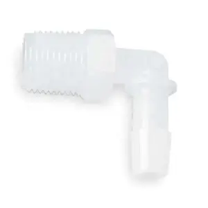 Nouveau type connecteur de tuyau d'eau en plastique coude adaptateur de tuyau raccord 1/8 NPT barb tuyau dégauchisseuse