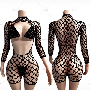 Tinh Hoa Kỳ Lạ dancewear bodysuit bikini đồ lót trang phục ngọt ngào gân Bodycon phong cách cho Đảng giản dị chính thức & sexy Y2K - Product Image 4