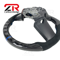 Pour Ford Mustang GT ST RS GT350 500 Sport Volant en fibre de carbone Accessoires intérieurs automobiles 2006 2007 2008 2009