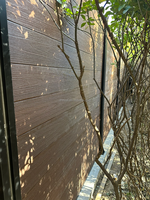 Panneaux de clôture en aluminium thermolaqué DF résistants aux UV pour jardin, bricolage, intimité garantie, avec poteaux et écrans à lattes extérieurs pour maisons