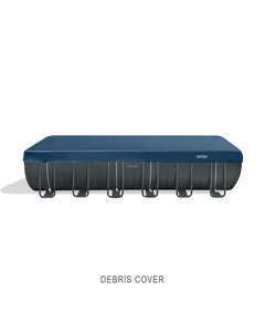 INTEX 26368 boyut 24FT /7.32m X 3.66m X 1.32m yerden <span class=keywords><strong>ULTRA</strong></span> XTR Retangular tuzlu su sistemi yapı iskeletli yüzme havuzu - Product Image 3