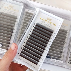 Extensions de <span class=keywords><strong>cils</strong></span> 5D Angel Flower Fairy en gros, 0,07 mm, 5-20 mm, courbure LC/LD/M, effet mouillé 5D Spike - Product Image 6