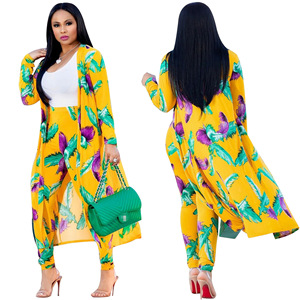 K8576 moda all'ingrosso american <span class=keywords><strong>primavera</strong></span> 2023 <span class=keywords><strong>abbigliamento</strong></span> <span class=keywords><strong>donna</strong></span> africa <span class=keywords><strong>abbigliamento</strong></span> due pezzi set <span class=keywords><strong>casual</strong></span> manica lunga cardigan set da <span class=keywords><strong>donna</strong></span> - Product Image 5