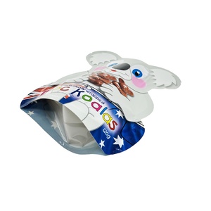 En gros, emballages en feuille brillante en forme de cola pour chocolats, et sacs découpés mignons pour emballages de bonbons gélifiés en forme de ballon de basket - Product Image 3