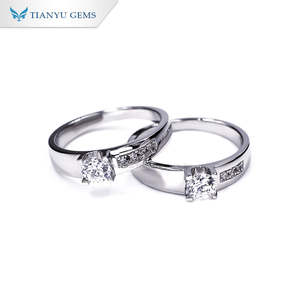 Bague en argent sterling 925 Tianyu pour homme, avec moissanite, minimaliste, pour le travail de bureau et les occasions formelles - Product Image 2