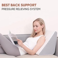 Pure Memory Foam Dreieck Bett Schlaf kissen Knies tütze Beinhöhe Ischias Hüft Rückens ch merzen Linderung Keil kissen