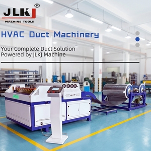 Máquina Automática para Fabricación de Ductos HVAC Rectangulares, Equipo de Fabricación de Tuberías de Ventilación de Lámina Galvanizada de Alta Velocidad y Bajo Desperdicio - Product Image 1