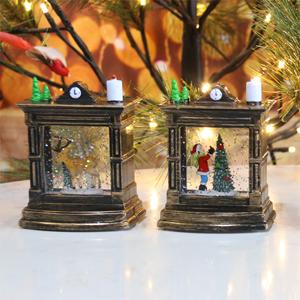 Nuevas Llegadas: Luces LED Mini Chimenea de 1L Blanco Cálido con Agua, Luces LED Decorativas de Mesa para Navidad y Decoración Festiva del Hogar - Product Image 2