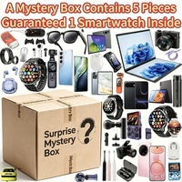 Scatola Misteriosa Garantita con Smartwatch, Sorpresa Fortunata, Elettronica all'Ingrosso, 5 Prodotti Casuali, Telefono 5G, Auricolari, Tablet, Blind Box
