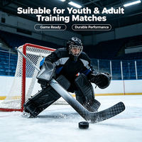 Bâton de hockey sur glace professionnel pour gardien de but, entièrement en carbone composite, taille personnalisée, vente en gros