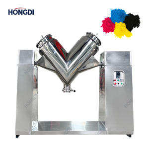 Mezclador Agitador Tipo V de Acero Inoxidable SUS304 con Motor para Mezclar Proteína en Polvo, Glucosa en Polvo, Aditivos Alimentarios, Productos Químicos y Plásticos - Product Image 2