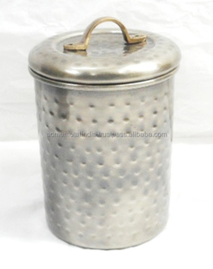 Ensemble de 4 récipients de stockage en acier inoxydable avec finition plaquée cuivre, parfaits pour des solutions de stockage à domicile élégantes et durables - Product Image 4