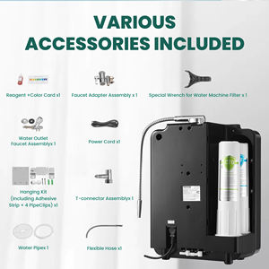 हाई-एंड जापानी प्लैटिनम लेपित क्षारीय जल मशीन 7 इंच रंगीन टच स्क्रीन इलेक्ट्रिक घरेलू होटल उपयोग PH2.5~11.2 - Product Image 3