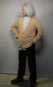 Nhà khoa học nổi tiếng <span class=keywords><strong>Albert</strong></span> <span class=keywords><strong>Einstein</strong></span> Kích thước cuộc sống sáp con số để bán - Product Image 5