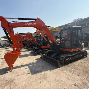Excavadoras KUBOTA KX185 KX165 KX183 de tamaño pequeño, 8 toneladas, 6 toneladas, 8 toneladas, excavadoras de segunda mano, excavadoras de cadenas en venta - Product Image 1