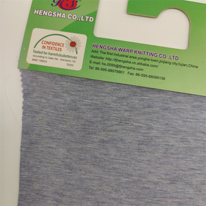 Vải Jersey Đơn Nhà Cung Cấp Trung Quốc Chất Lượng Hàng Đầu Vải Dệt Kim Melange 96% Viscose 4% Spandex Theo Yêu Cầu - Product Image 5