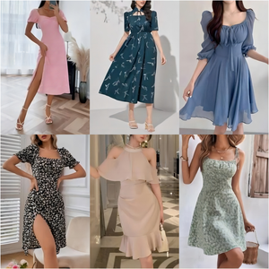 Venta al por mayor de fábrica: <span class=keywords><strong>Camisas</strong></span> de <span class=keywords><strong>verano</strong></span> de poliéster/algodón de alta calidad, de segunda mano y nuevas, para <span class=keywords><strong>mujer</strong></span>, envío aleatorio, mezcla y combina. - Product Image 1