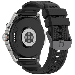Correa de Reloj Deportiva de Silicona Resistente de 24 mm para <span class=keywords><strong>Ticwatch</strong></span> Atlas <span class=keywords><strong>Pro</strong></span> <span class=keywords><strong>5</strong></span> Enduro, Correa de Repuesto Ajustable para Reloj Inteligente - Product Image 5