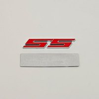 Lettres en métal 3D, logo SS, autocollant pour coffre arrière de voiture, emblème pour SS Sport Camaro Cavalier, accessoires